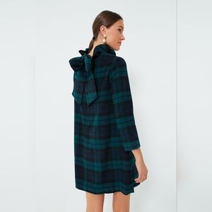 NWT TUCKERNUCK Blackwatch Plaid Daphne Dress Green Wool Blend Plus Size …